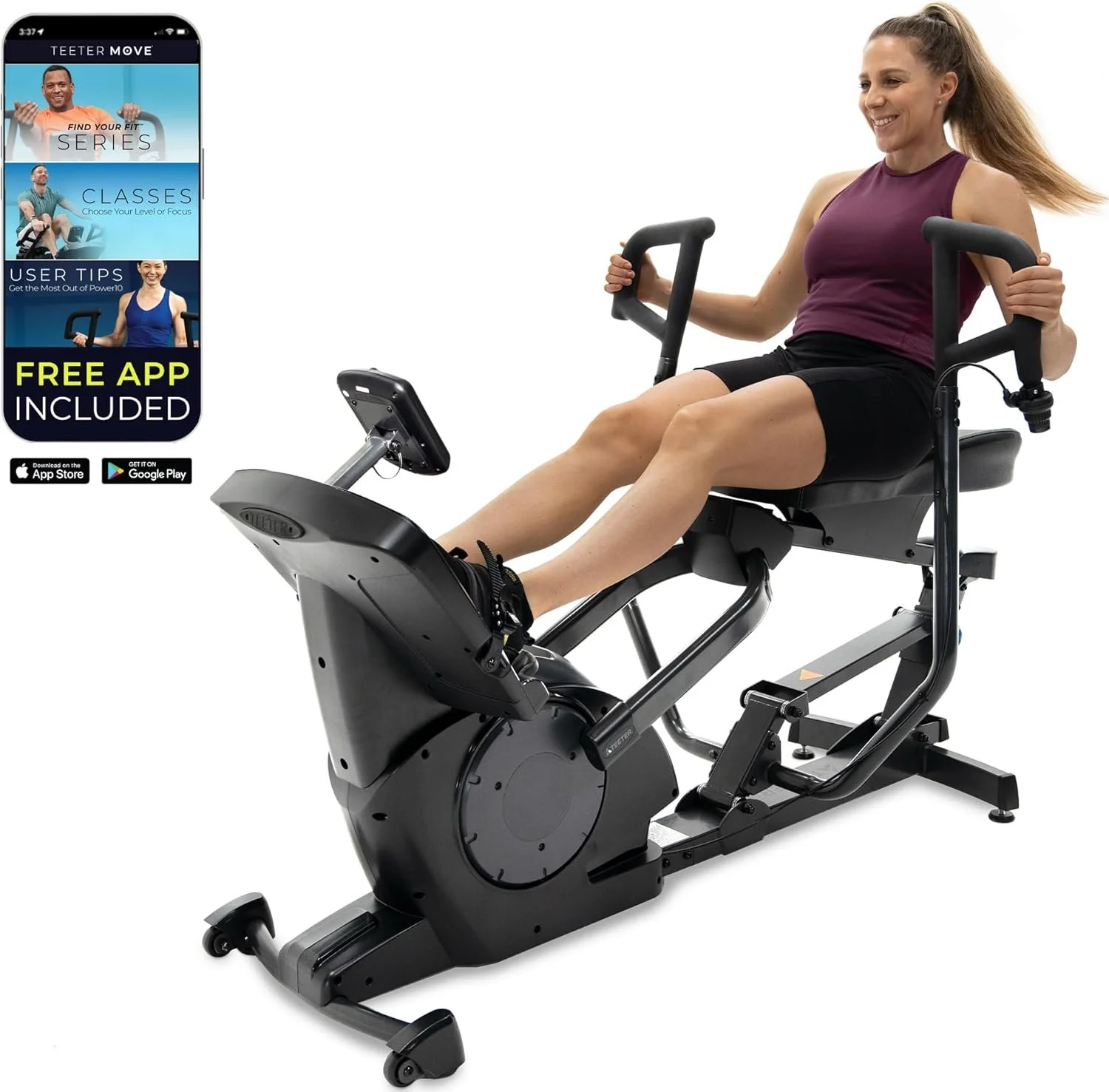 Teeter Elliptical Rower Cross Trainer