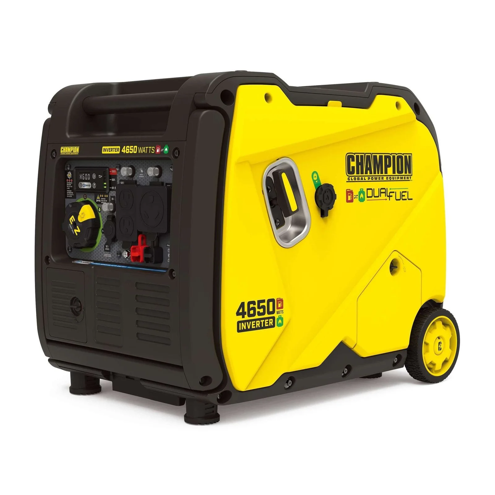 Champion 3650/4650W Dual Fuel Portable Inverter Generator