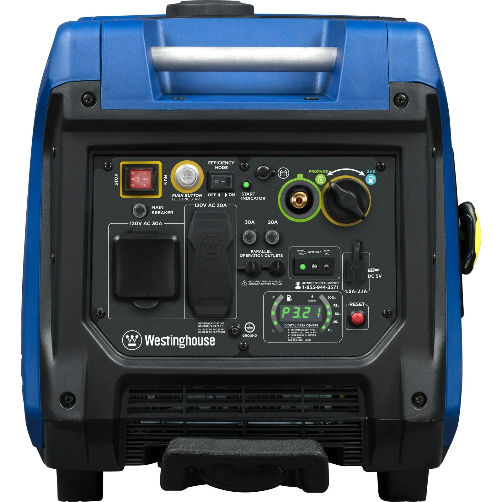DuroMax 13,000W Portable Gas Generator