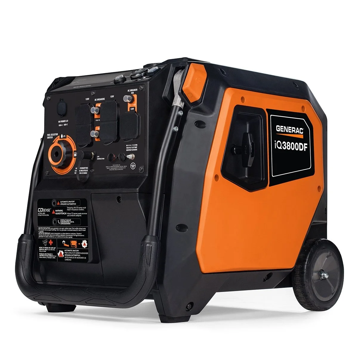 Generac 3,800W Dual Fuel Portable Inverter Generator - Image 4