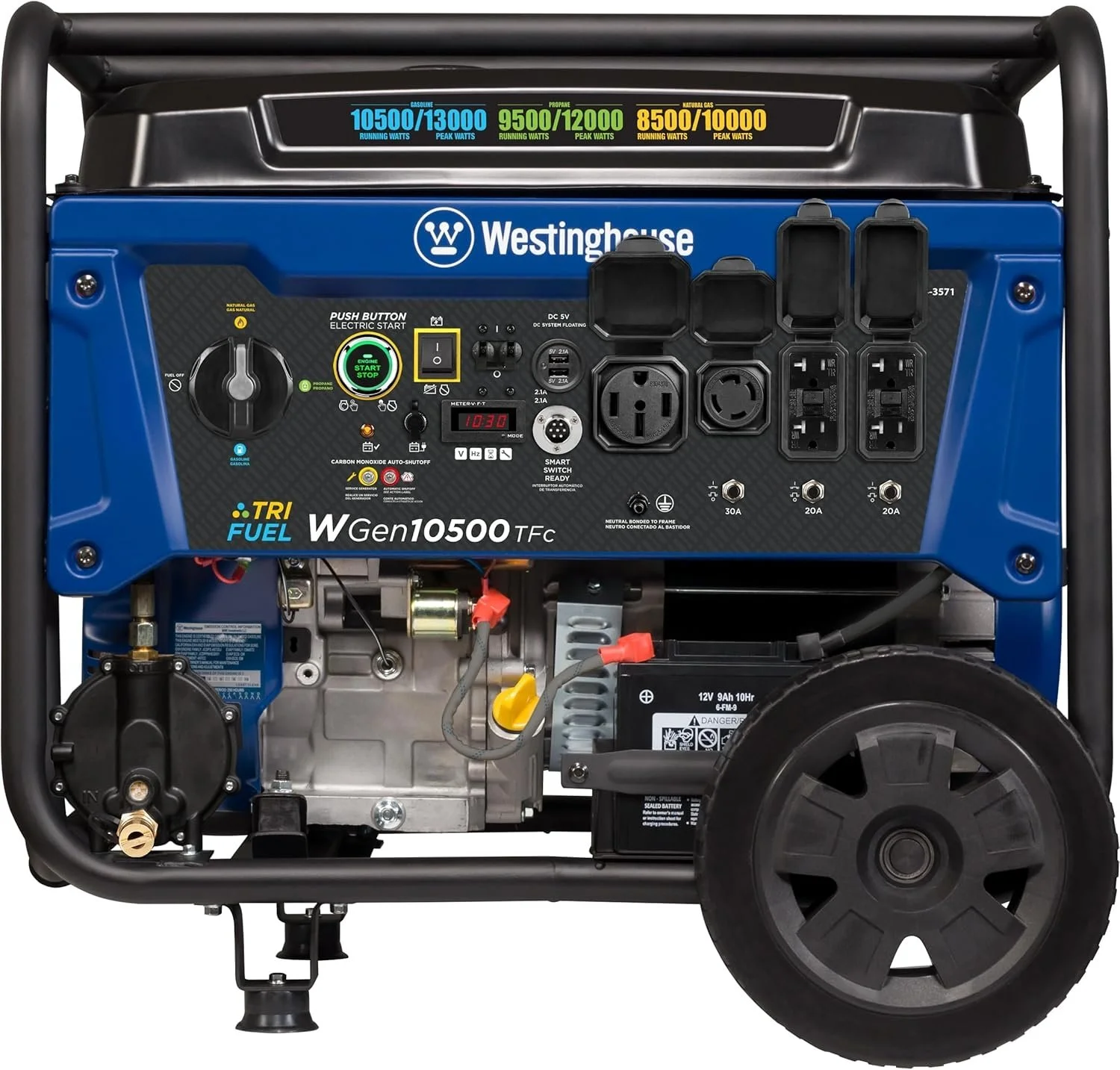 Westinghouse 13,500W Dual Fuel Portable Generator