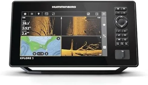 Humminbird 9 Inch GPS Fish Finder with Side Imaging and HD Touchscreen