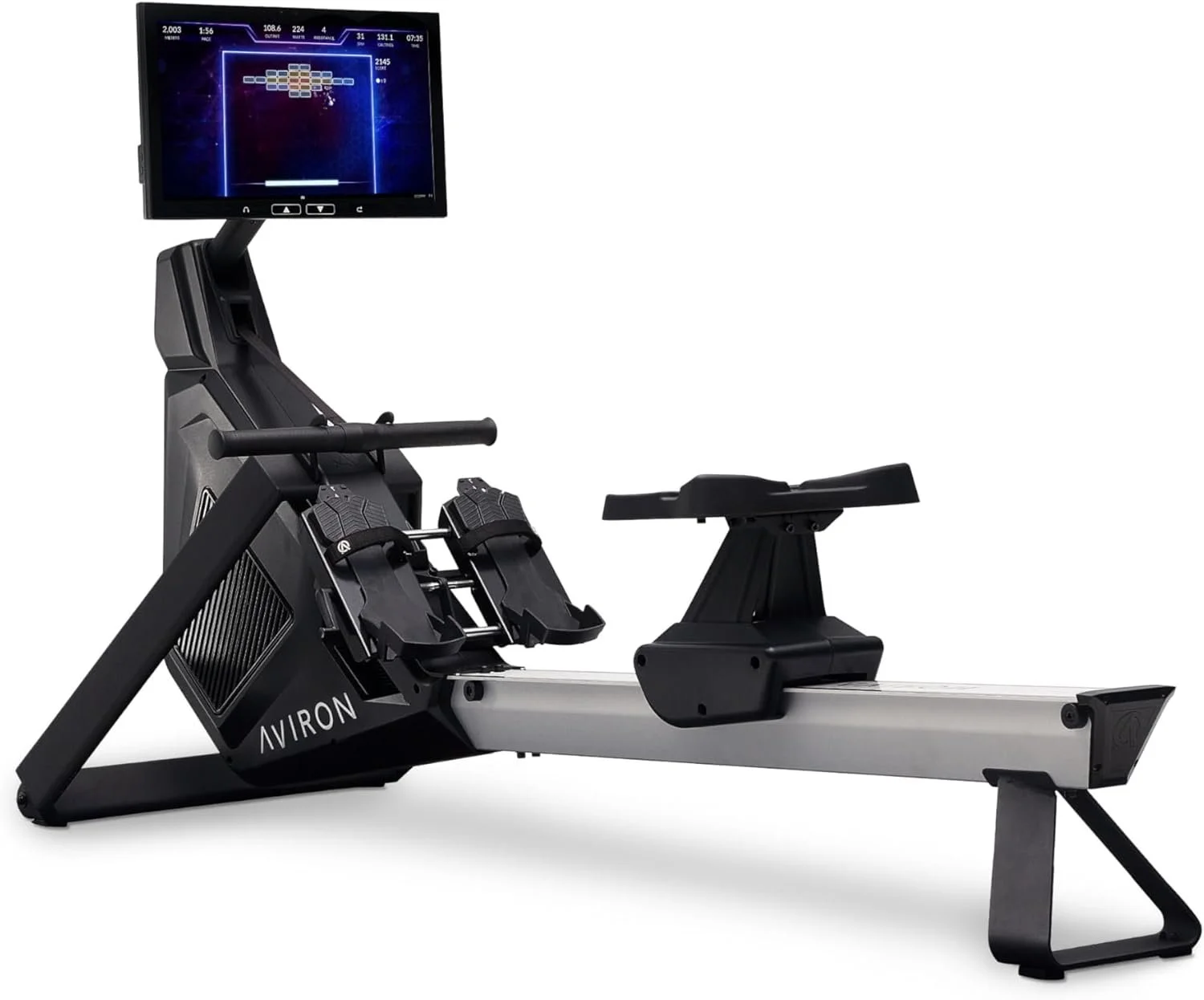 Aviron Interactive Rowing Machine with 22 Inch HD Touchscreen
