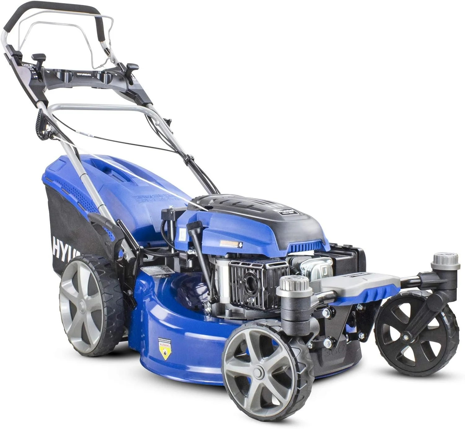 Hyundai 20 Inch 196cc Electric-Start Self-Propelled Petrol Lawn Mower