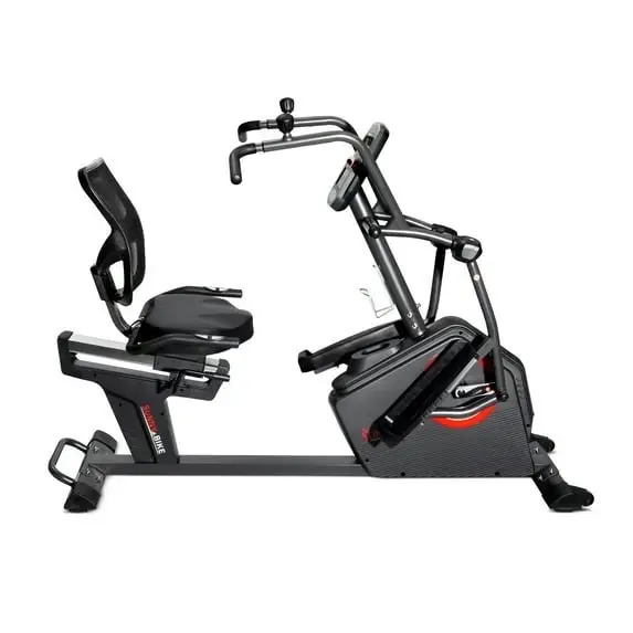 Sunny Health & Fitness Smart Recumbent Cross Trainer Elliptical Bike