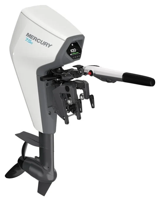 Mercury 7.5HP Electric Outboard Motor, 20 Inch Shaft