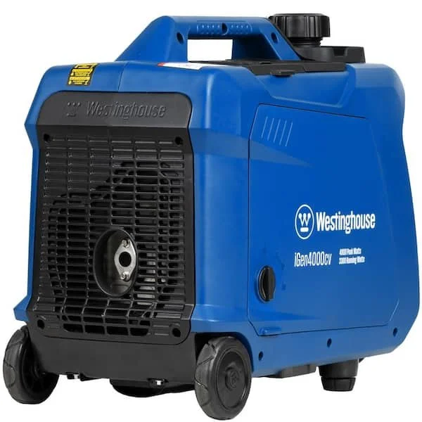 4,000W Gas Portable Inverter Generator with Recoil Start and LED Display - Image 8