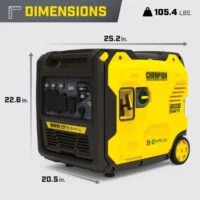 Champion 6500W Dual Fuel Portable Inverter Generator