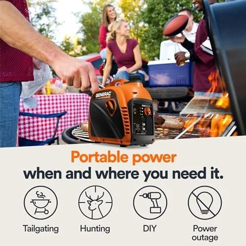 Generac 2,500W Gas Portable Inverter Generator, Compact and Lightweight - Image 5