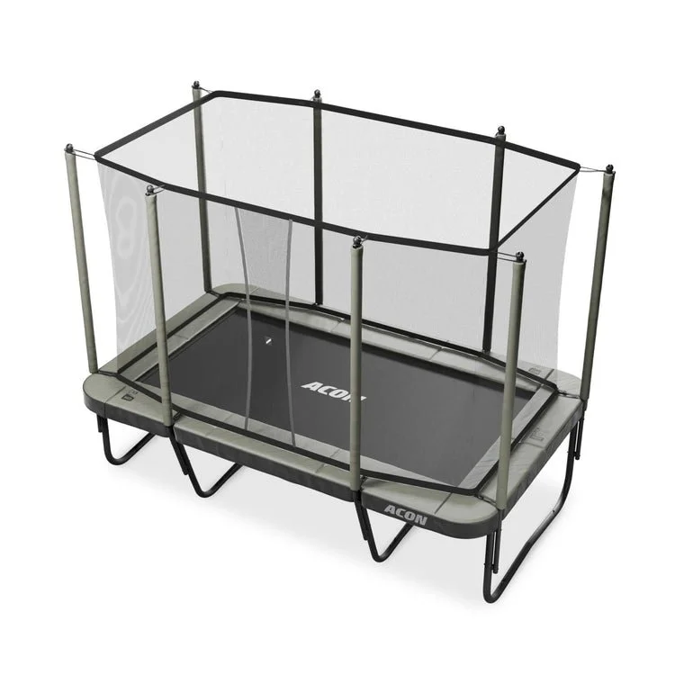 Acon 13 ft Rectangular Trampoline with Net and Ladder