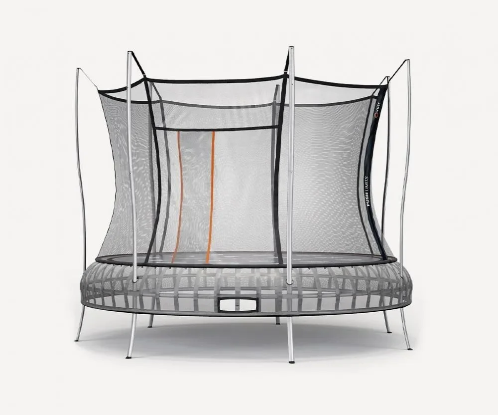 Vuly Round Springless Trampoline with Safety Enclosure