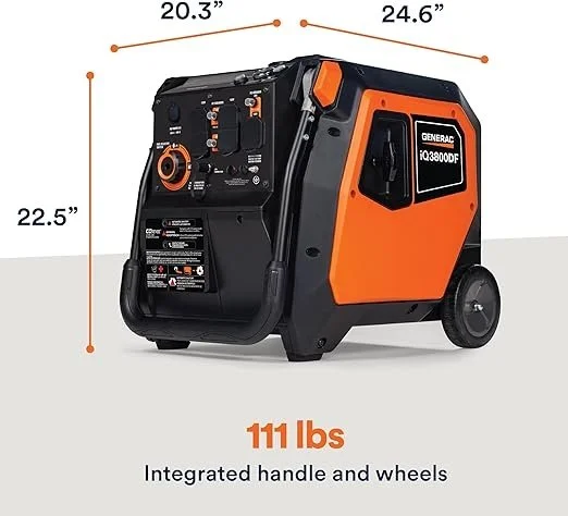 Generac 3,800W Dual Fuel Portable Inverter Generator - Image 2
