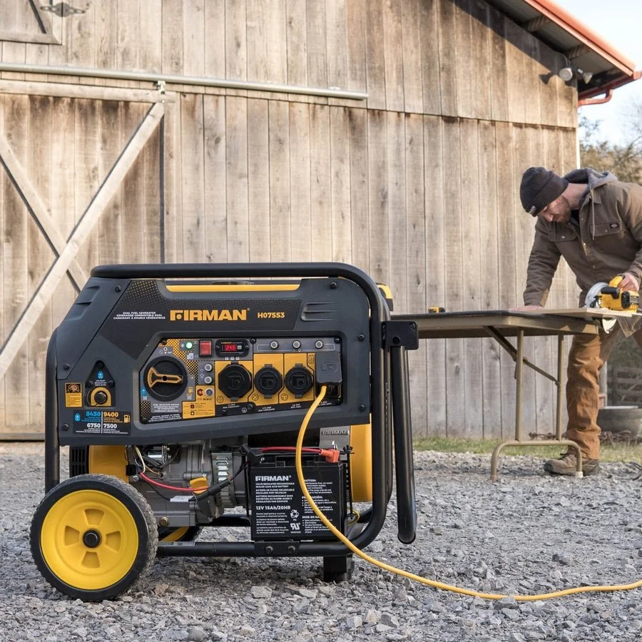 Firman 7500/9400W Dual Fuel Portable Generator - Image 4
