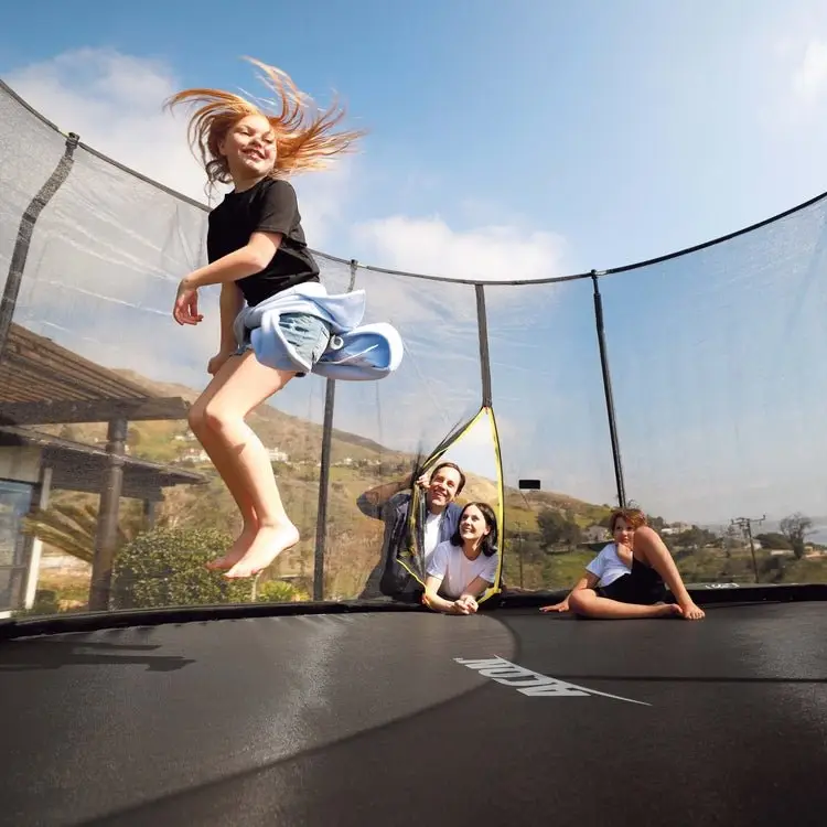 Acon 15 ft Round Trampoline with Safety Net and Ladder - Image 3