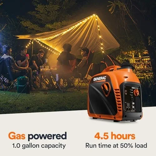 Generac 2,500W Gas Portable Inverter Generator, Compact and Lightweight - Image 3