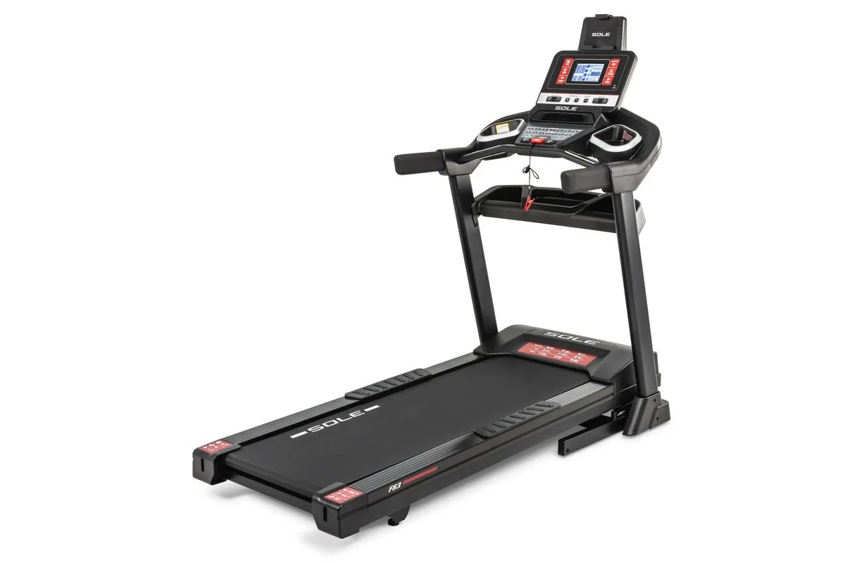 Sole Folding Home Treadmill with Cushioned Deck