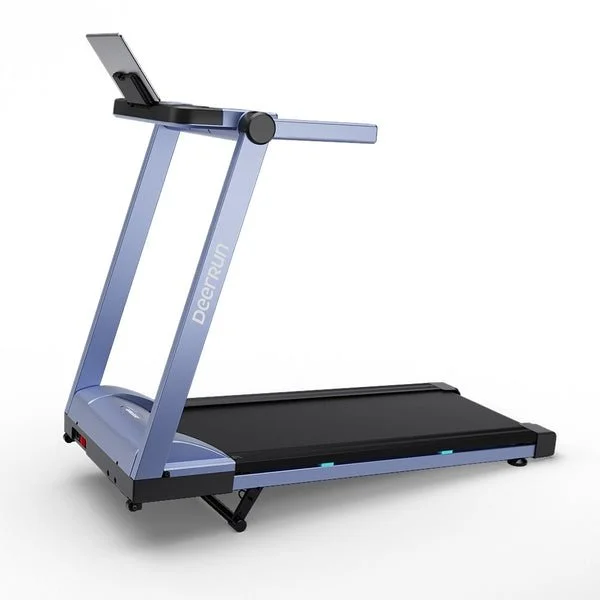 DeerRun Foldable Home Treadmill with Wheels