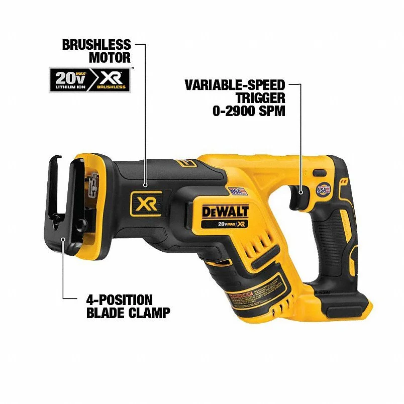 DEWALT 20V MAX XR 6-Tool Cordless Combination Kit with Battery