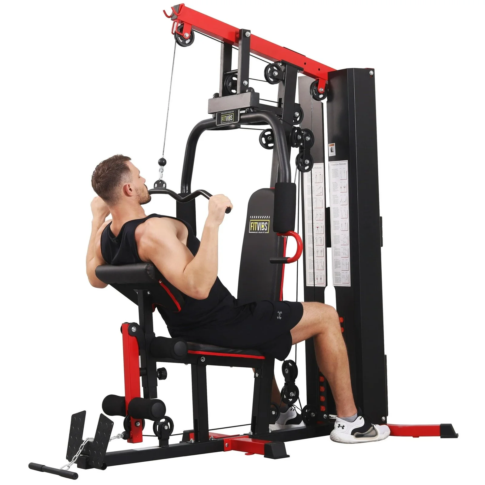 Fitvids Multifunctional Full Home Gym Workout Station