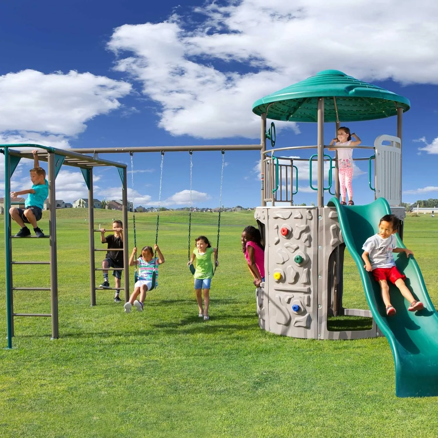 Lifetime Deluxe Adventure Tower Playset - Image 2