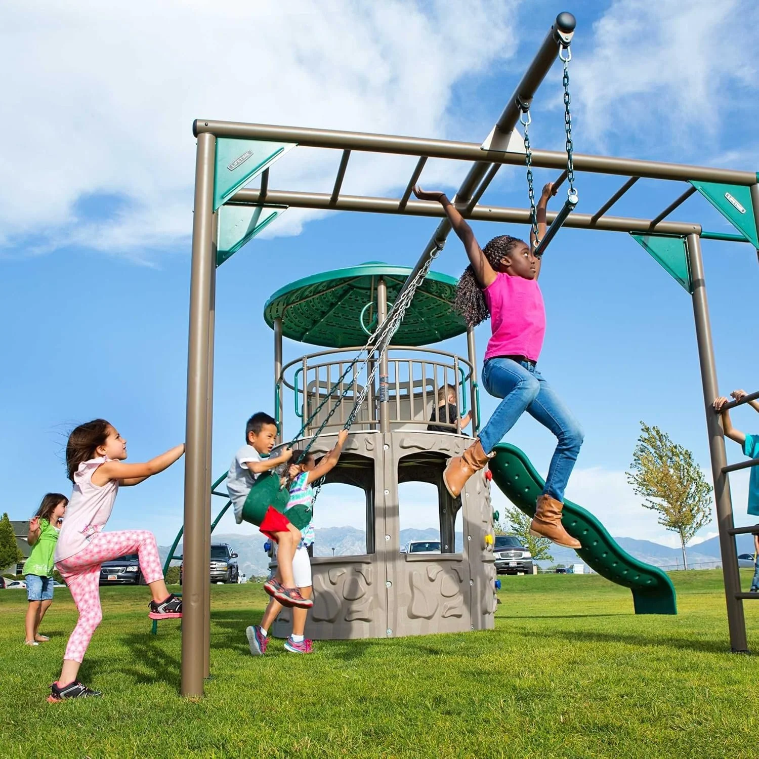 Lifetime Deluxe Adventure Tower Playset - Image 3