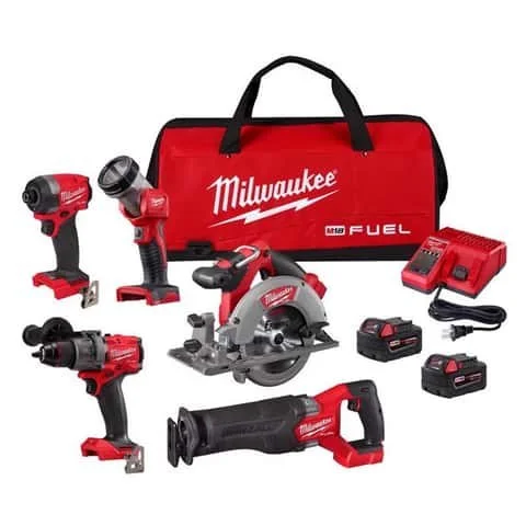Milwaukee 18V Brushless 5-Tool Cordless Combo Kit