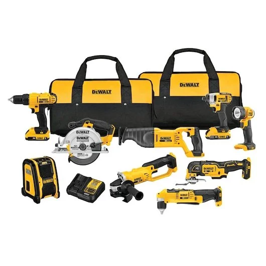 DEWALT 20V MAX 9-Tool Cordless Combo Kit (Renewed)