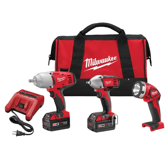 Milwaukee 18V 3-Piece Cordless Impact Combo Kit