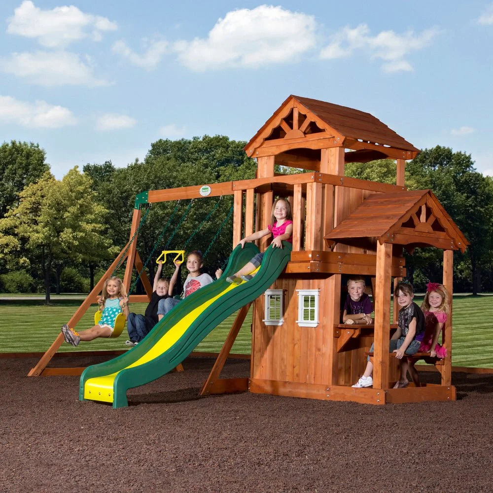 Backyard Discovery Cedar Wood Swing Set