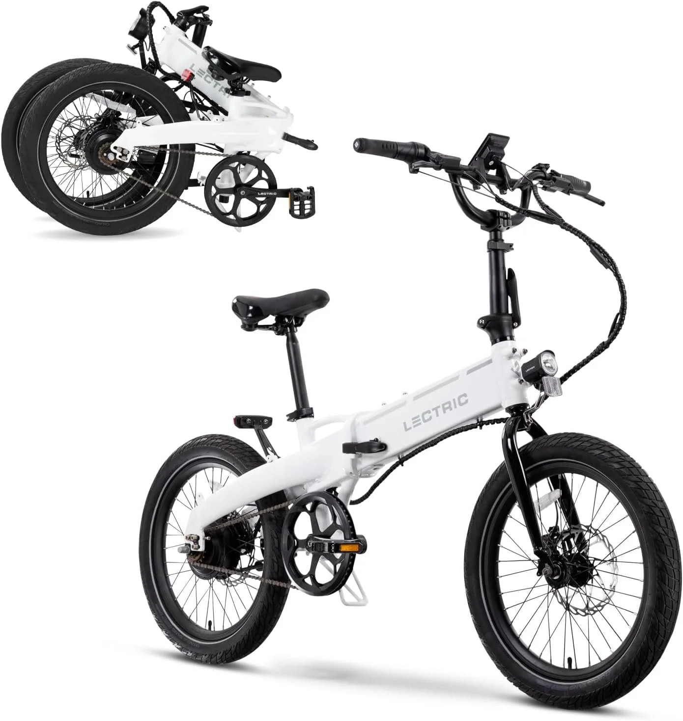 Lectric Long-Range Lightweight Folding Commuter Electric Bike