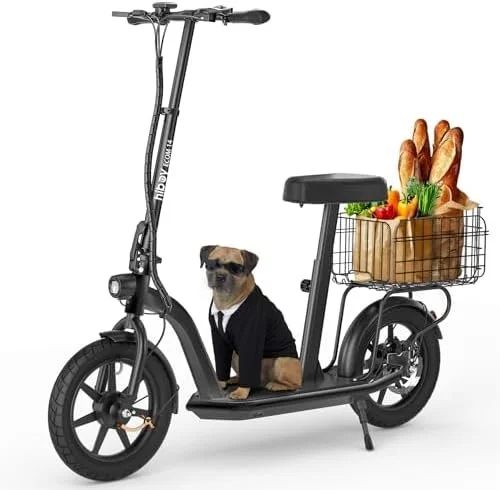 Hiboy 650W Long Range Electric Scooter with Dual Suspension, 22 MPH