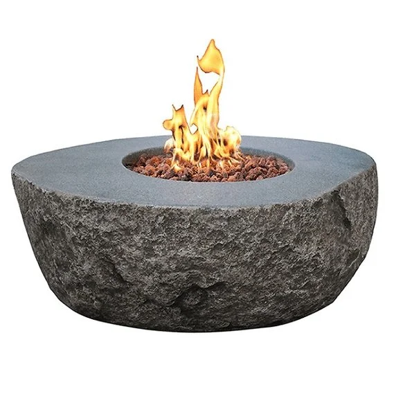 Elementi Outdoor Concrete Fire Pit Table
