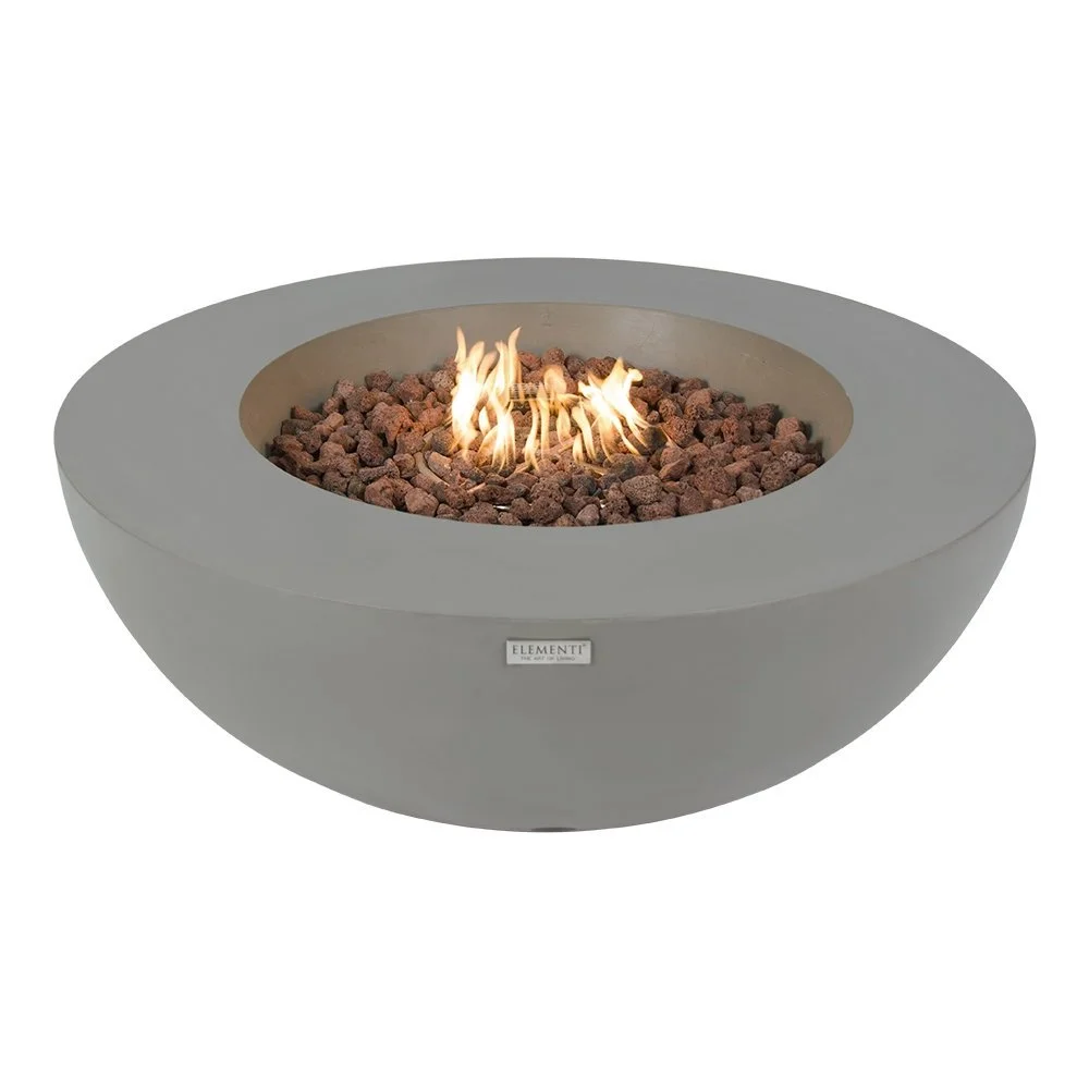 Orren Round Outdoor Concrete Fire Pit