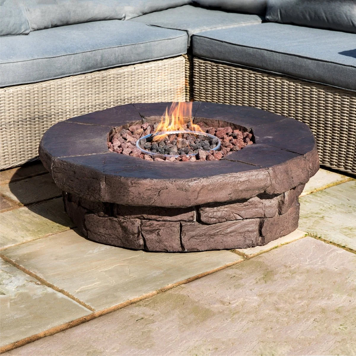 Red Barrel Studio Outdoor Propane Fire Pit - Image 6