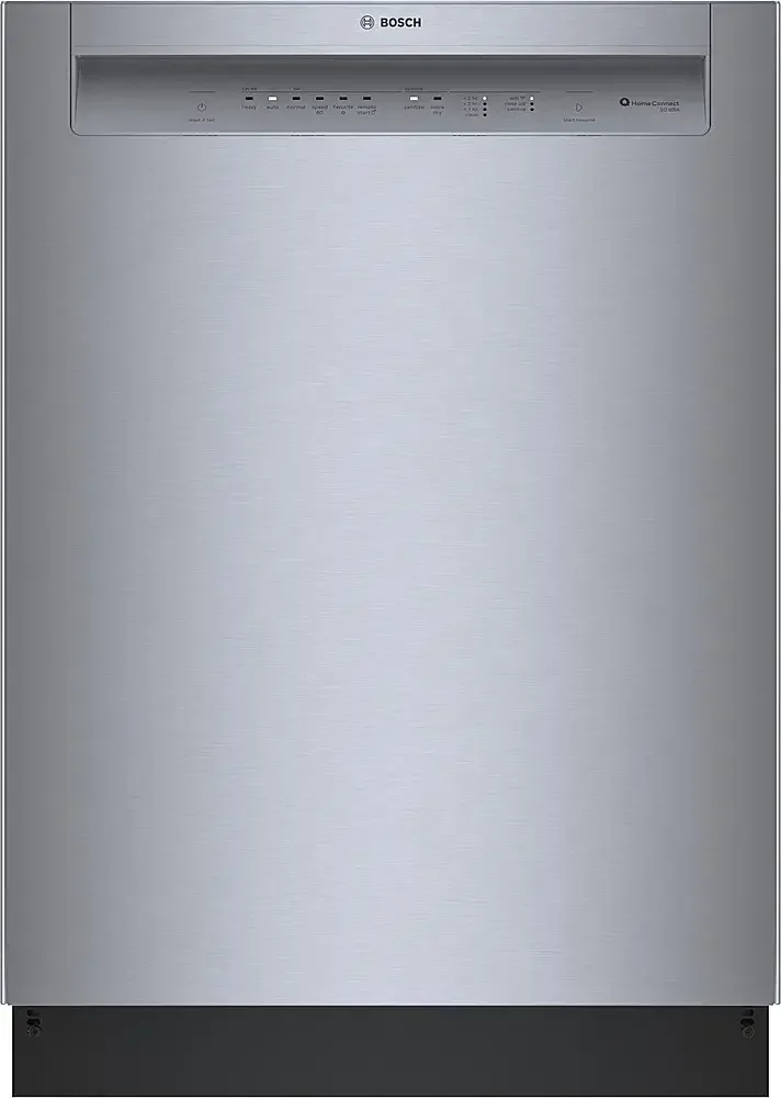 Bosch 24 Inch Front Control Built-In Dishwasher, 50 dBA, Stainless Steel