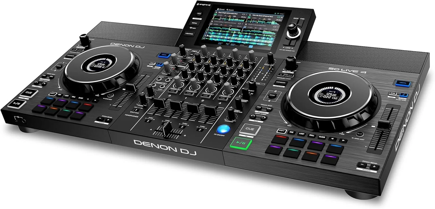 Denon 4-Deck Standalone DJ Controller System