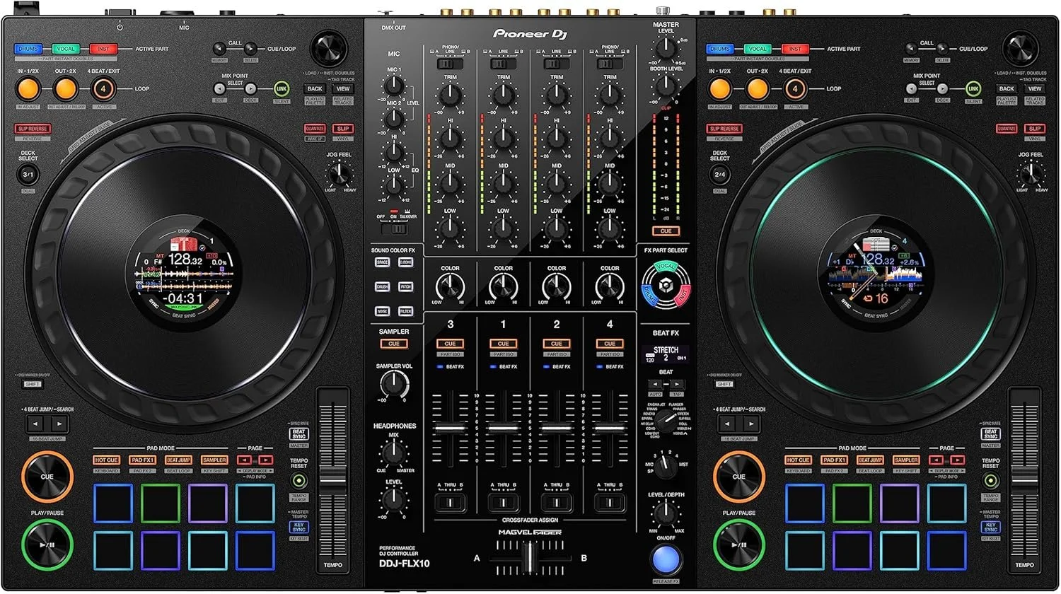 Pioneer DJ 4-Channel Professional DJ Controller