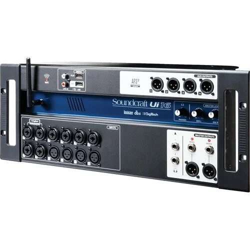 Soundcraft 16-Input Remote-Controlled Digital Mixer
