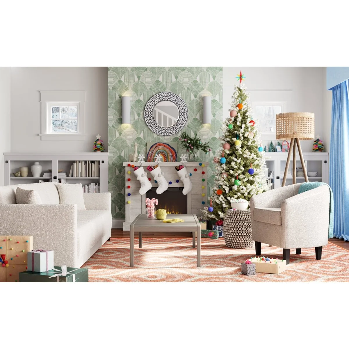 Wall Mounted Electric Fireplace - Image 4