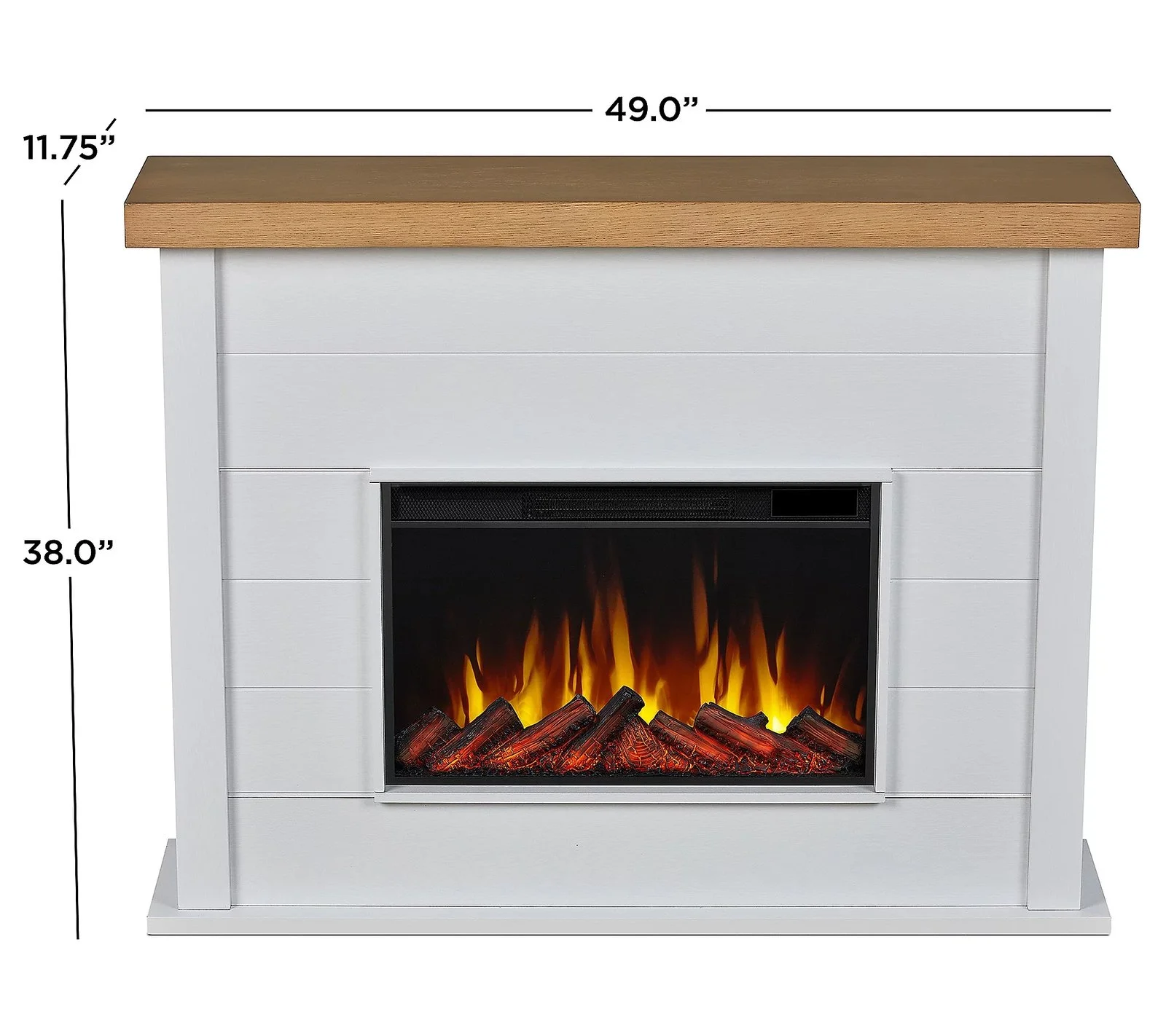 Real Flame 49 Inch Slim Electric Fireplace - Image 6