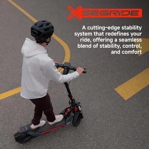 Segway 1600W Off-Road Electric Scooter with Dual Suspension, 43.5 Mile Range - Image 3