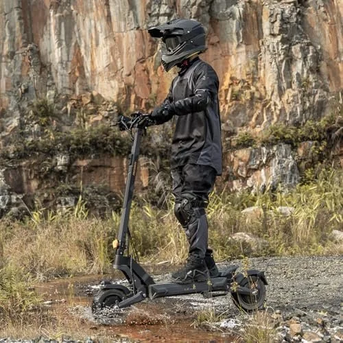 Ausom 2000W Dual Motor Off-Road Folding Electric Scooter, 40 MPH, 56 Mile Range - Image 3