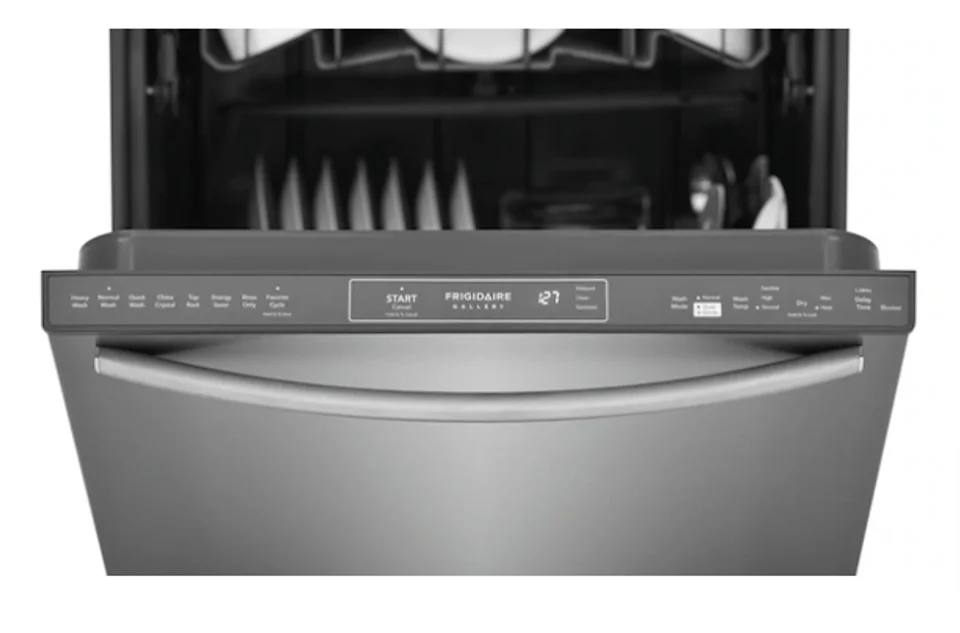 Frigidaire 24 Inch Top Control Dishwasher, 42 dBA, Smudge-Proof Stainless - Image 3