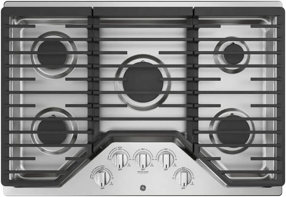 GE 30 Inch Built-In Gas Cooktop - Image 6