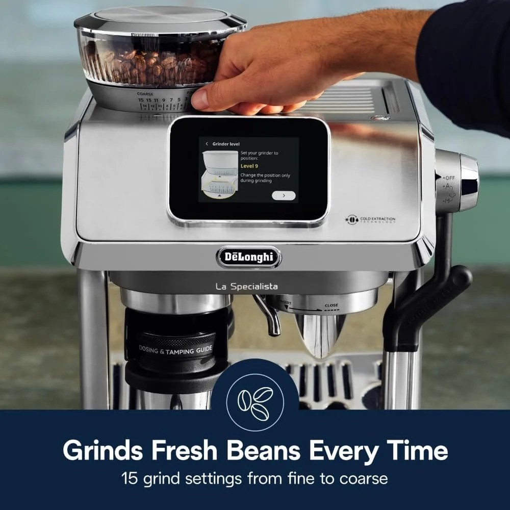 De'Longhi Touchscreen Espresso Machine with Cold Brew - Image 5