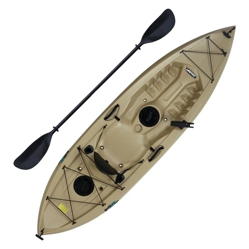 Lifetime 10 ft Sit-On-Top Angler Kayak with Paddle