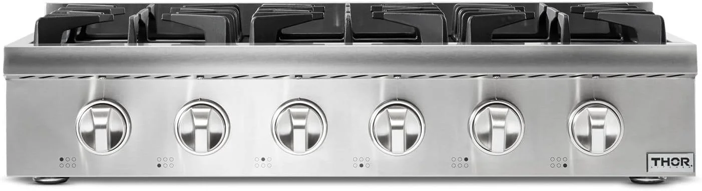 Thor Kitchen 36 Inch Gas Rangetop - Image 5