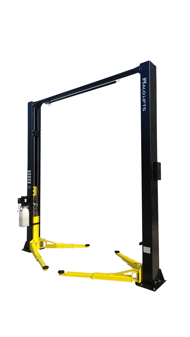Halo Clear Floor 2-Post Car Lift