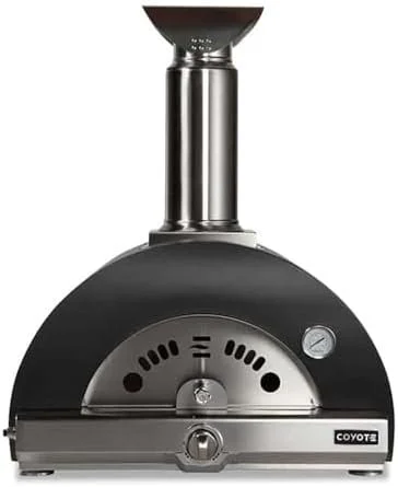 Coyote 30 Inch Hybrid Pizza Oven, Matte Black