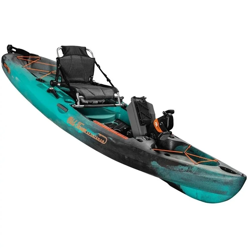 Old Town 12 ft Saltwater Pedal Drive Fishing Kayak - Image 2